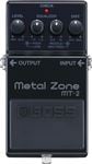 Boss 30th Anniversary MT-2-3A Metal Zone Pedal Front View